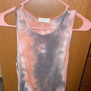 Tie-Dye Tank Top